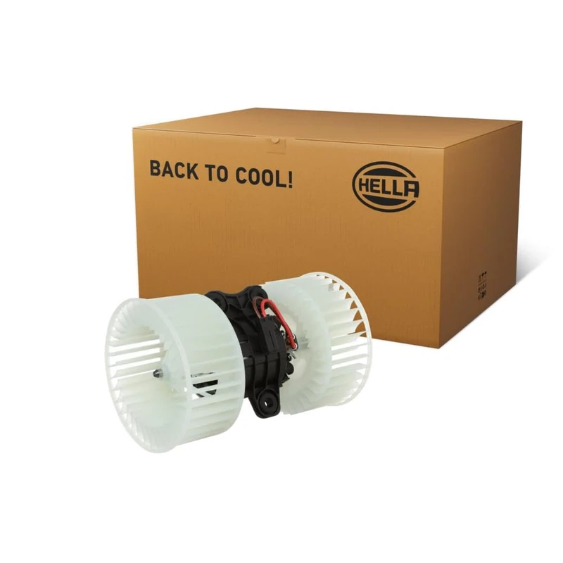 HELLA 8EW 366 400-811 Interior Blower - 12V - 396W - for vehicles with air conditioning - Ø: 147mm