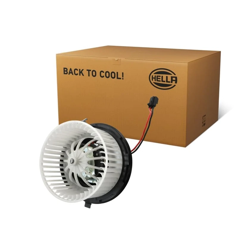 HELLA 8EW 366 400-031 Interior Blower - 12V - 180W - for vehicles with air conditioning - Ø: 133mm