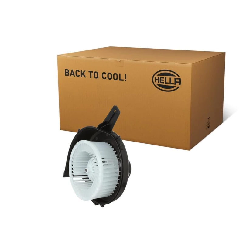 HELLA 8EW 366 400-471 Interior Blower - 12V - 300W - for vehicles with air conditioning - Ø: 174mm