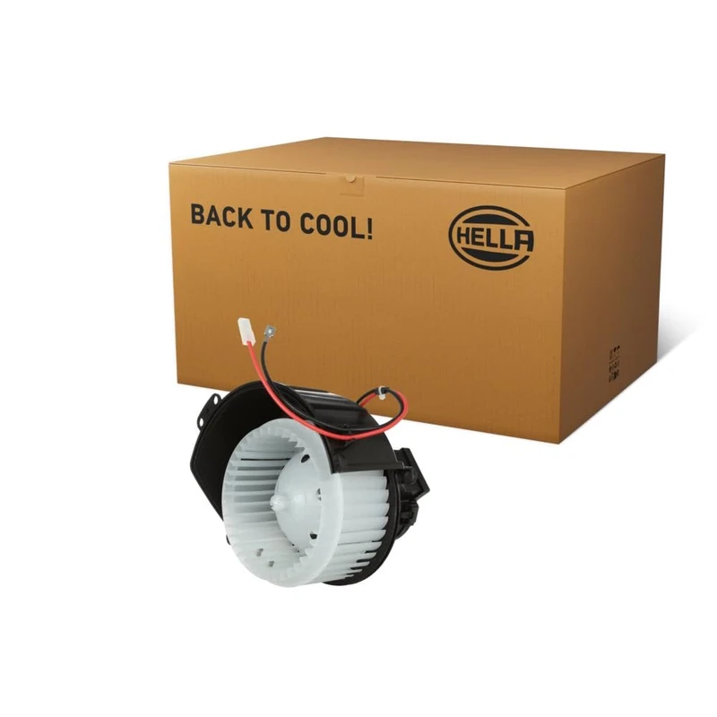 HELLA 8EW 366 400-451 Interior Blower - 12V - 276W - for vehicles with air conditioning - Ø: 148mm