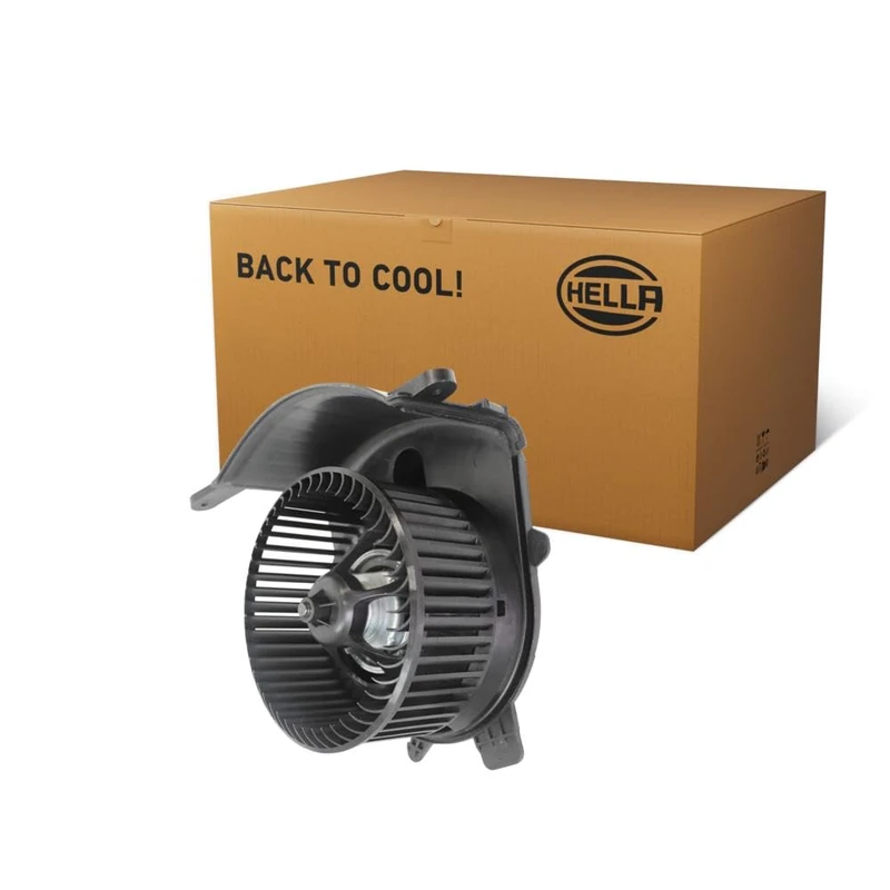 HELLA 8EW 366 400-051 Interior Blower - 12V - 180W - for vehicles with air conditioning - Ø: 155mm