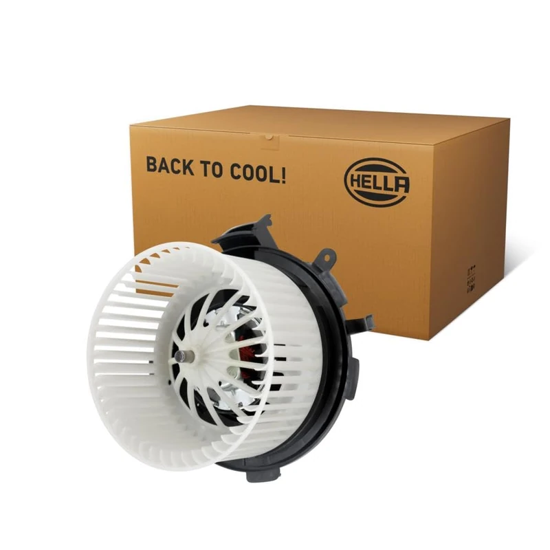 HELLA 8EW 366 400-101 Interior Blower - 12V - 180W - for vehicles with air conditioning - Ø: 145mm