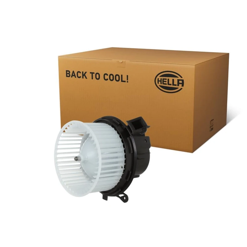 HELLA 8EW 366 400-401 Interior Blower - 12V - 240W - for vehicles with air conditioning - Ø: 132.5mm - Image 1