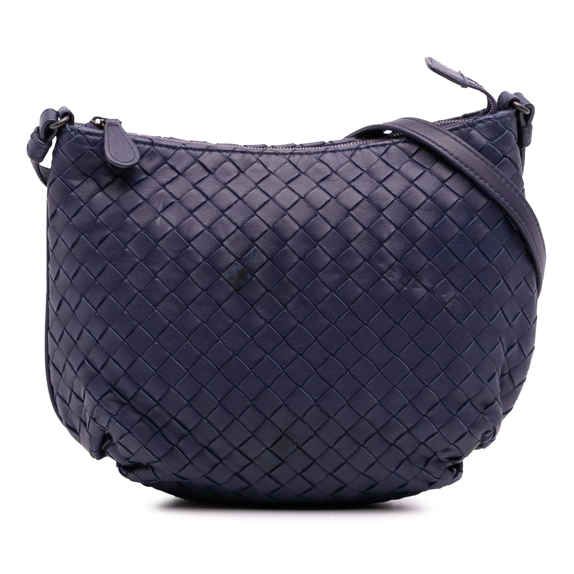 Bottega Veneta Pre-Loved Nappa Intrecciato Crossbody