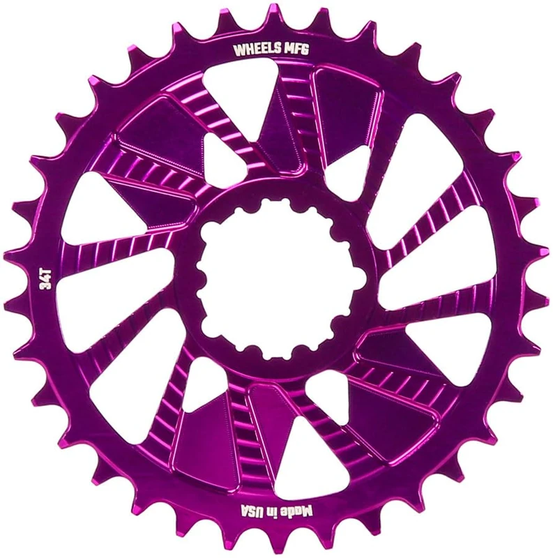 Wheels Manufacturing C/RING WMfg Sram 3bolt T-type Purple 34T