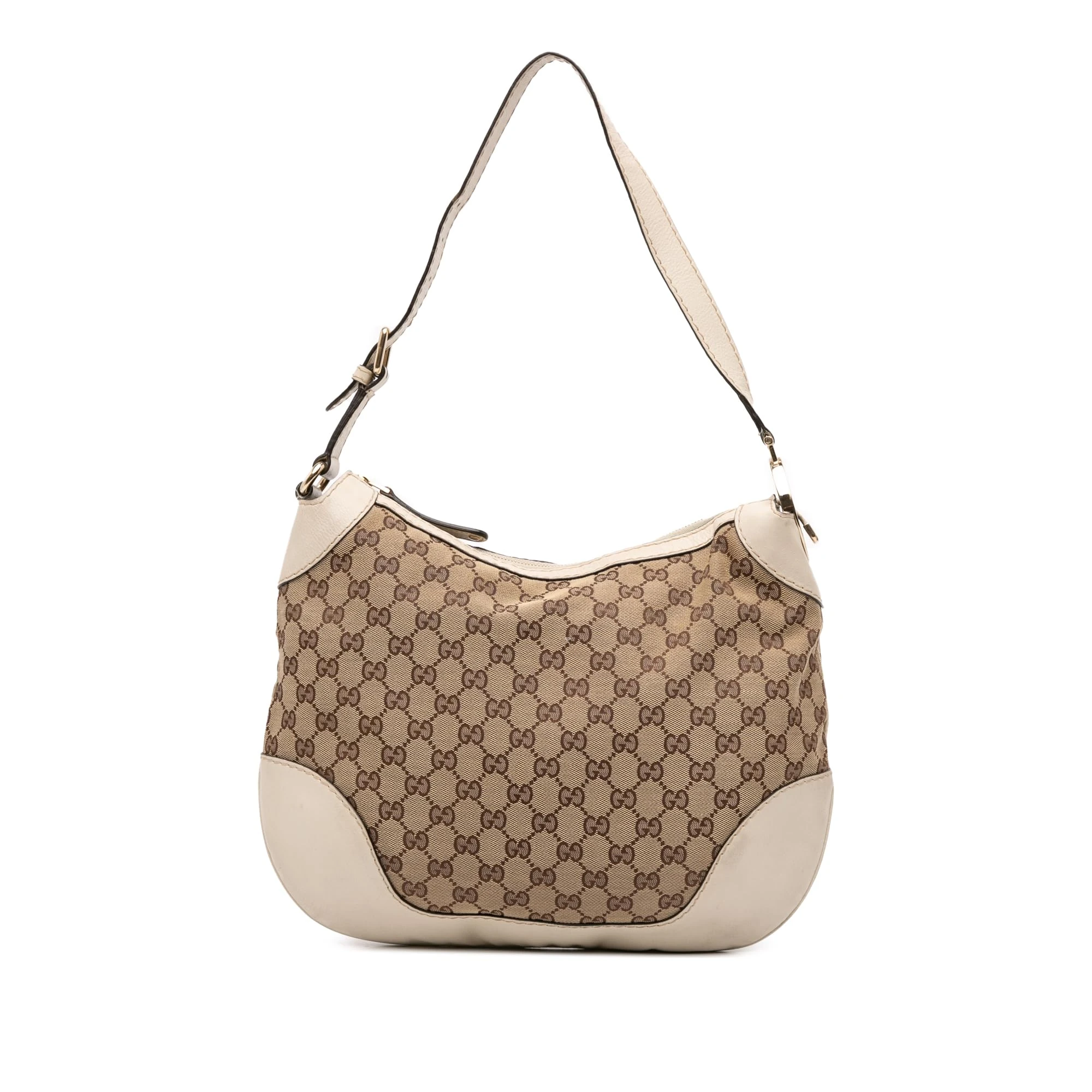 Gucci Pre-Loved GG Canvas Charlotte Hobo