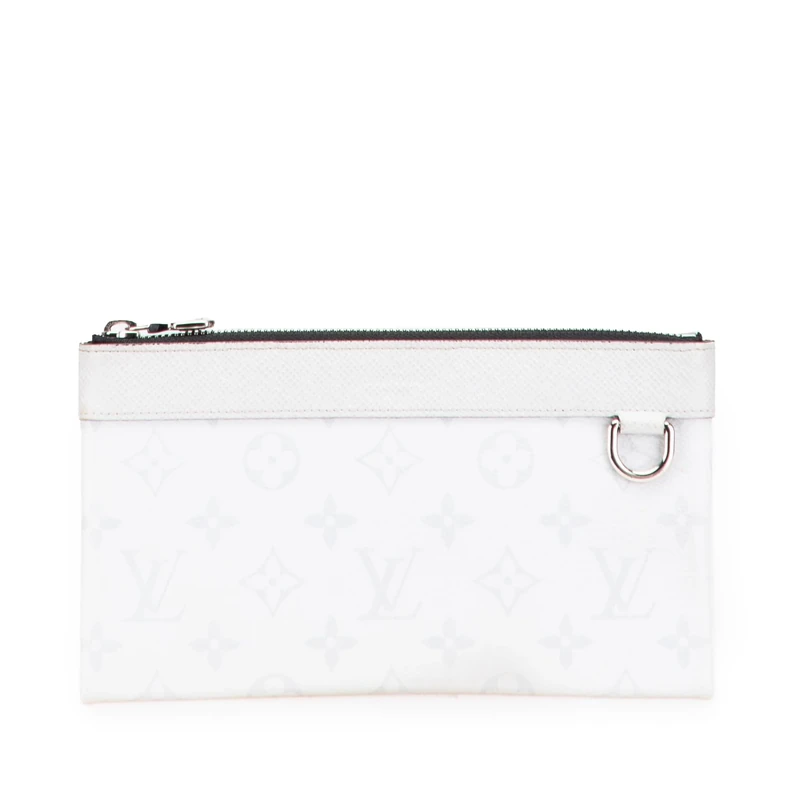 Louis Vuitton Pre-Loved Monogram Taigarama Pochette Discovery PM Clutch Bag