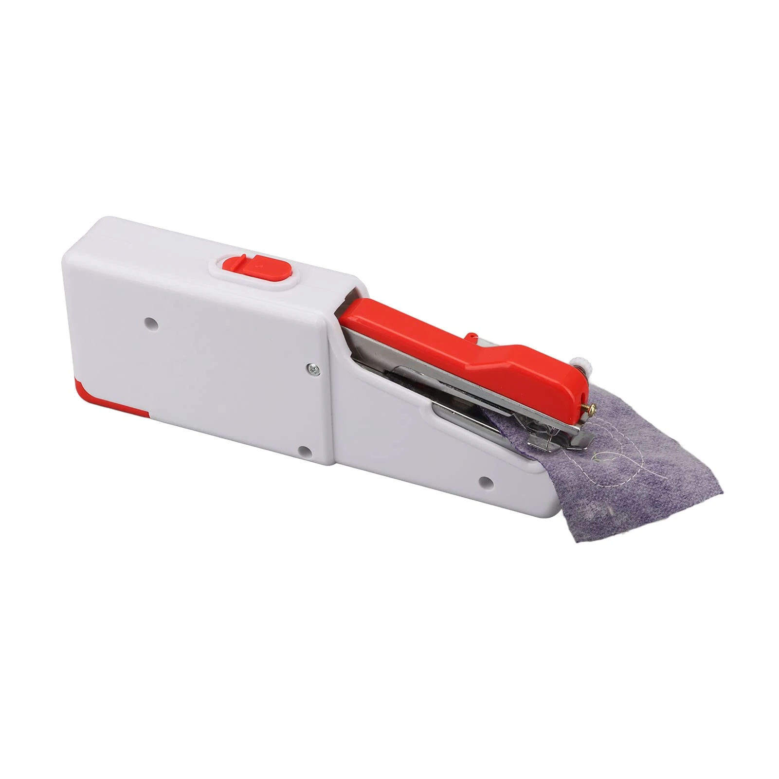 VGEBY Mini Portable Sewing Machine Portable Electrical Sewing Machine for Red Beginners for a Small Journey Home Set Made of Plastic Made of Stainless Steel