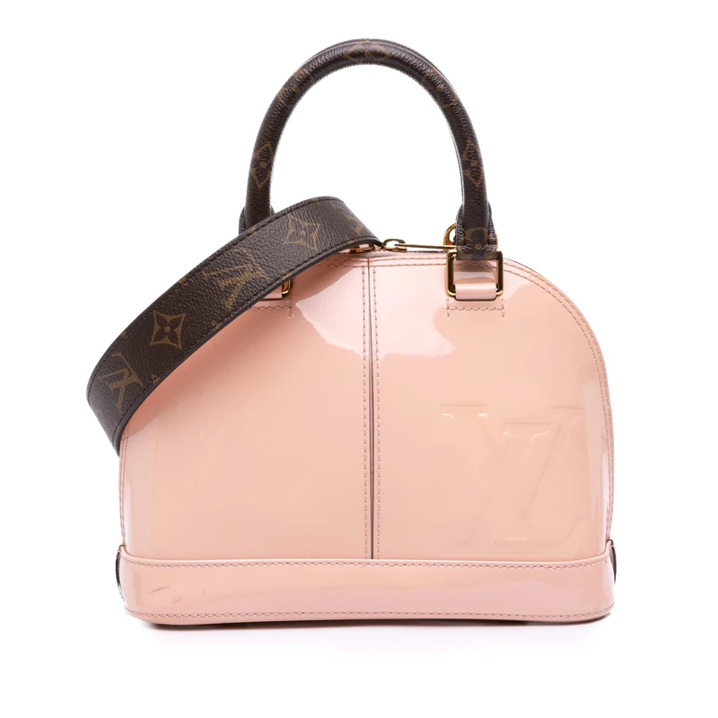 Louis Vuitton Pre-Loved Vernis Miroir Alma BB Handbag