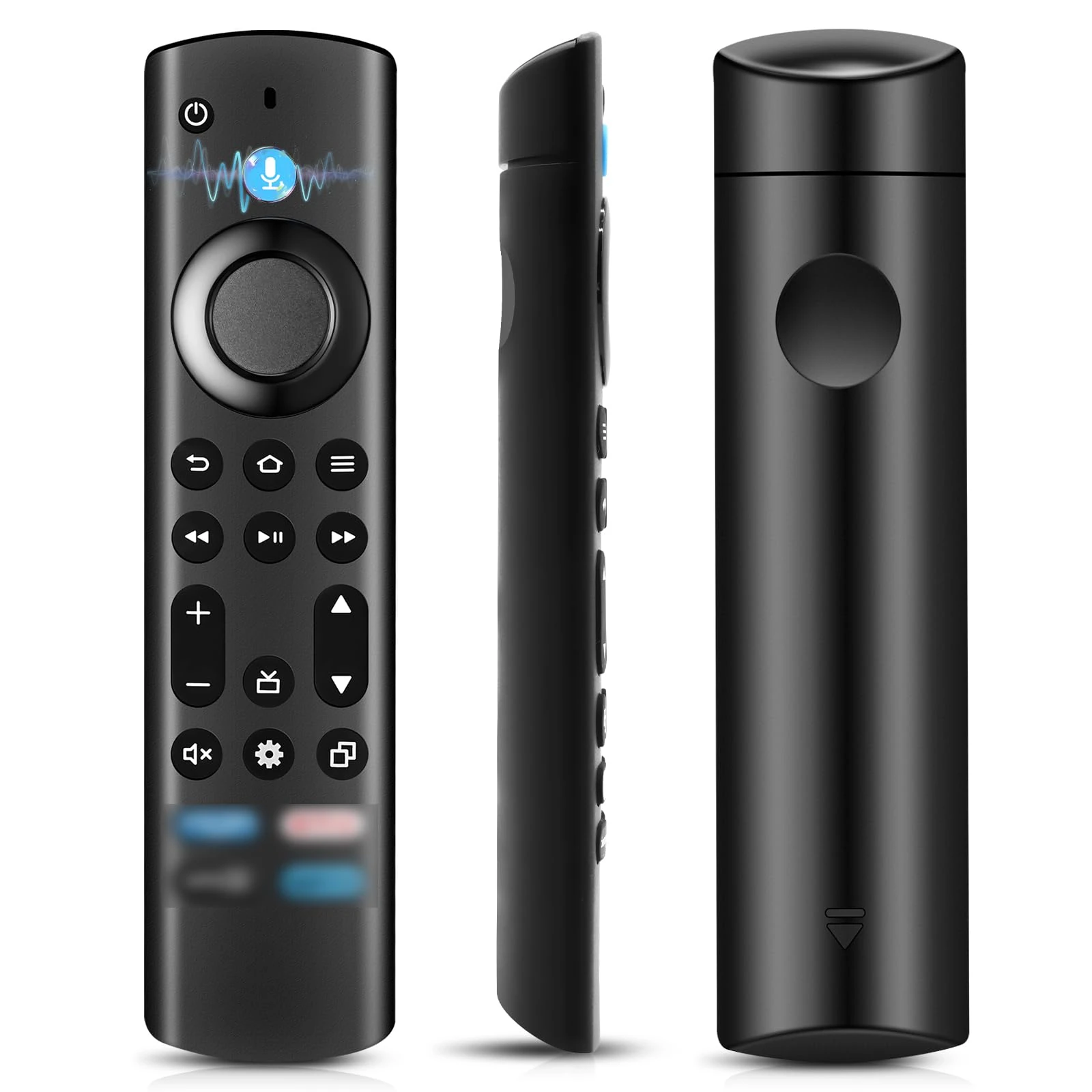 Renifan Fire Stick Remote Control- Replacement Voice Firestick Remote for AMZ Smart TV Fire Stick (2nd Gen, 3rd Gen) and Fit for Smart TVs Cube (2nd Gen & 3rd Gen)
