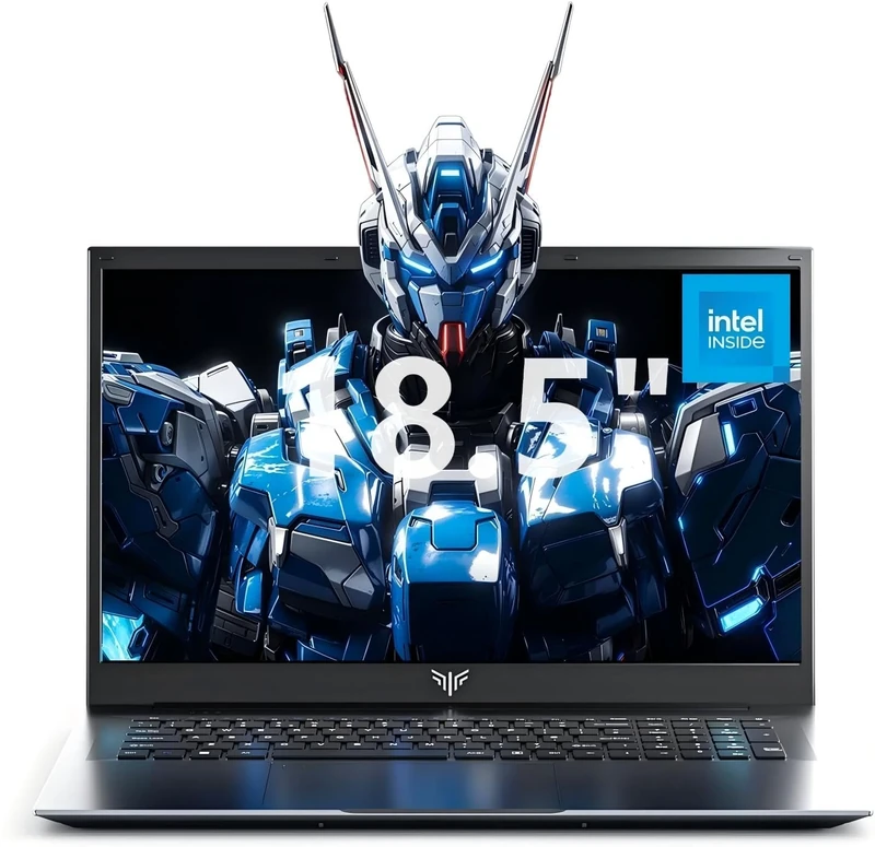 Tivique 18.5 Inch FHD Laptop with 13th N150 Quad-Core Processor up to 3.6GHz, 16GB RAM 512GB M.2 SSD, Support Dual-Band WiFi, BT 5.2, HD Display,USB3.2,HDMI, Type-C,Dual Speakers, 8000mAh Long-Battery