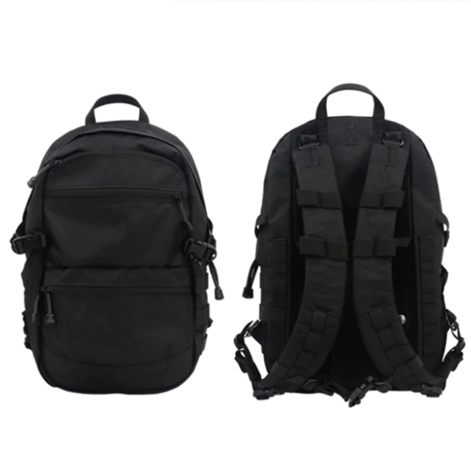 WLXW Outdoor Tactical Assault Backpack Pack Attachable Vest Attack Backplate Multi Functional Modular Backpack For CS Hunting Airsoft Wargame Paintball Gear(XPAC-BK)