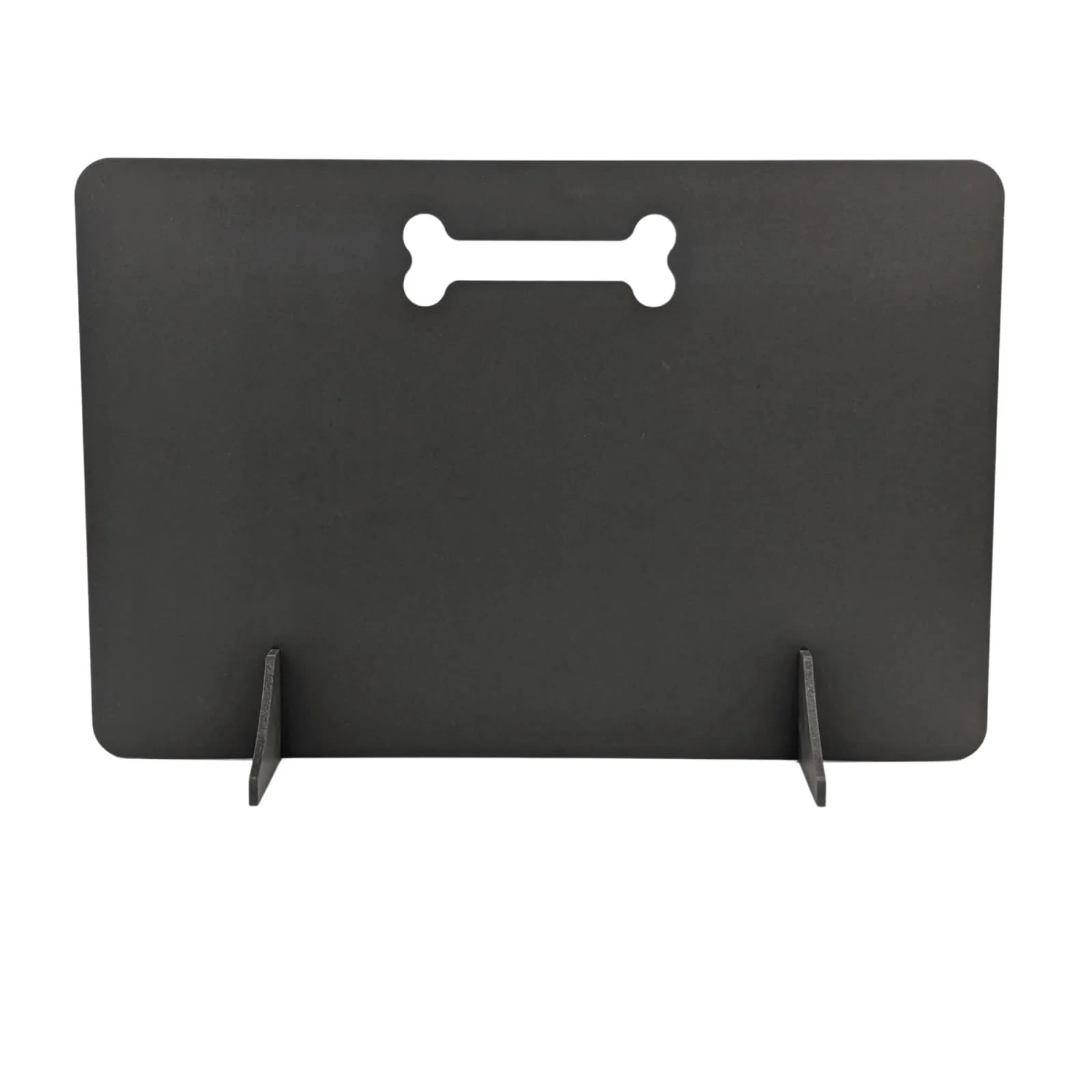 Dog Stopper Gate – Freestanding Wooden Pet Barrier in Black or Plain | No-Drill Indoor Dog Gate for Stairs,Hallways & Doorways | Lightweight,Portable (Black, 40cm X 75cm)