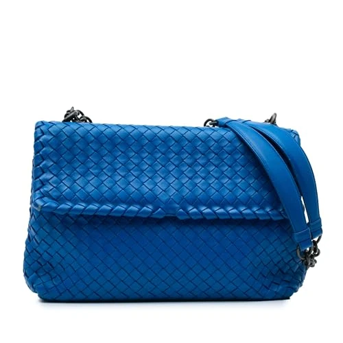 Bottega Veneta Pre-Loved Medium Nappa Intrecciato Olimpia Shoulder Bag