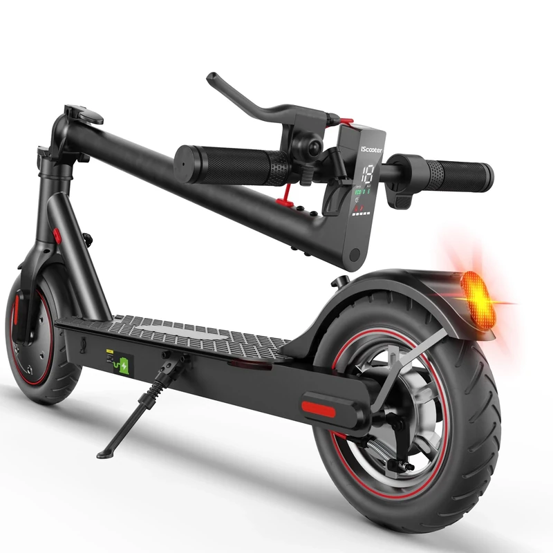 iScooter i8/i9/i9Max Electric Scooter, 8.5-10" Tires Fast Electric Scooters for Adult, Max 40km Range, 3 Speed Mode, Foldable E Scooters,Cruise Control, Double Braking System for Adults and Teens