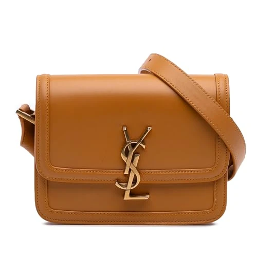 Yves Saint Laurent Pre-Loved Small Calfskin Solferino Satchel In Box Crossbody Bag