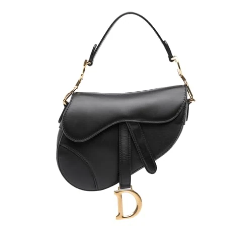 Dior Pre-Loved Mini Smooth Calfskin Saddle Handbag