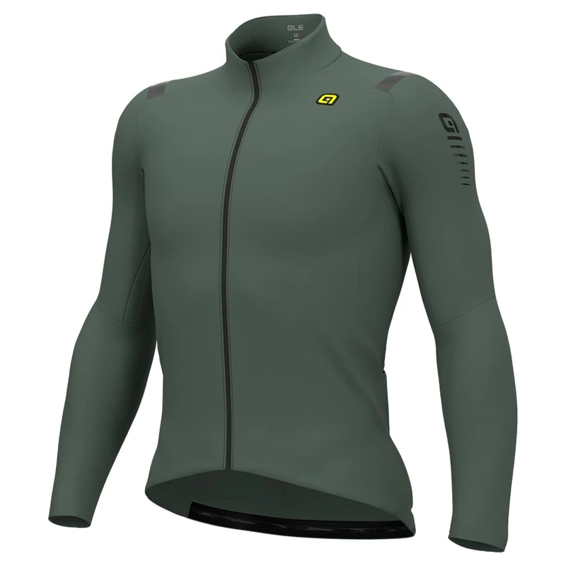 Alé Cycling Men's R-EV1 Warm Race 3.0 Long Sleeve Jersey, Pier Green, M