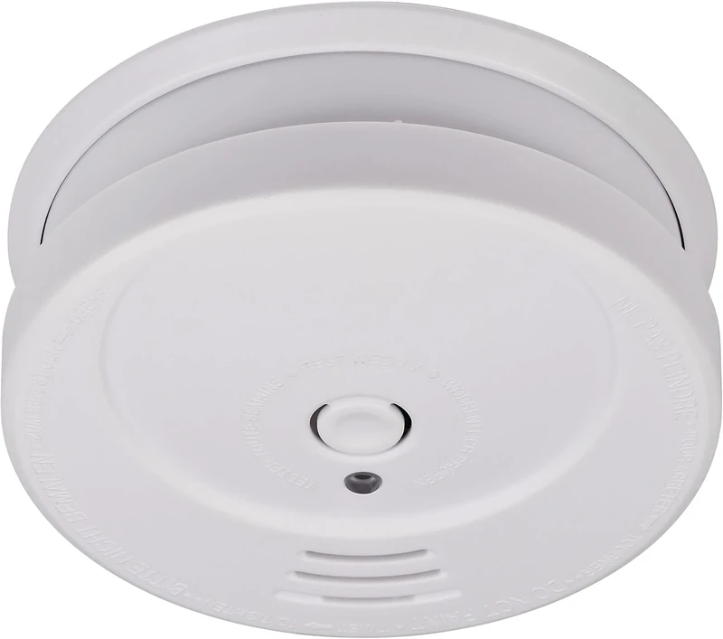 Brennenstuhl Smoke Detector SET, 6x RM C 9010 with replaceable battery (tested according to EN 14604, loud alarm signal) white