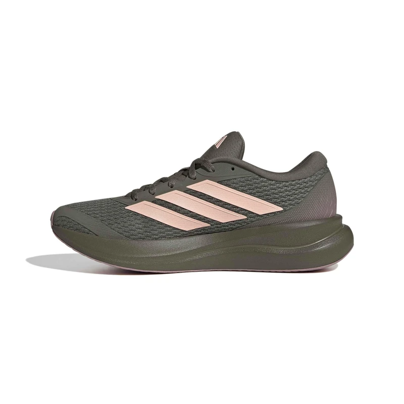 adidas Women's Runfalcon 6 Shoes, Olive strata/Haze Coral/Magic Mauve, 8 UK