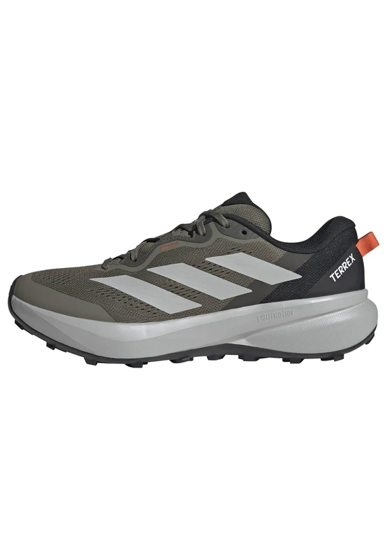 adidas Men's Terrex Tracefinder Plus Trail Running Shoes, Olive strata/Grey Two/core Black, 9 UK