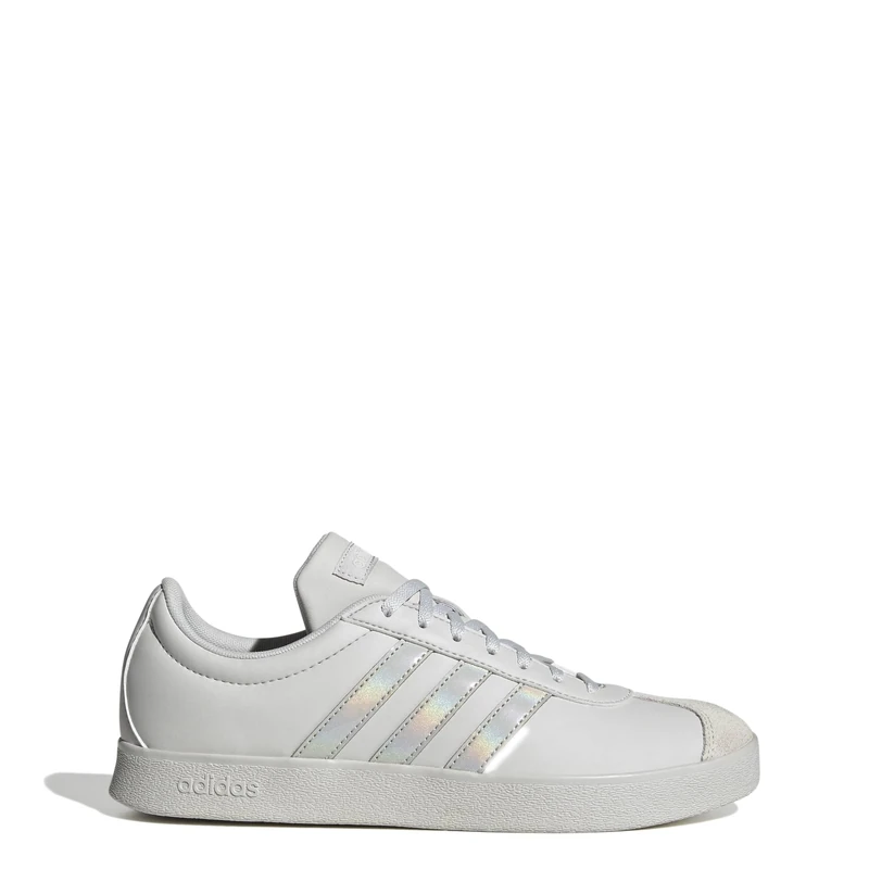 adidas Women's Vl Court Base Shoes, Grey One/Pearl Met./Light Brown, 4.5 UK
