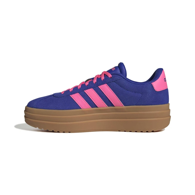 adidas Women's Vl Court Bold Shoes, Lucid Blue/Lucid Pink/Gold met., 5 UK