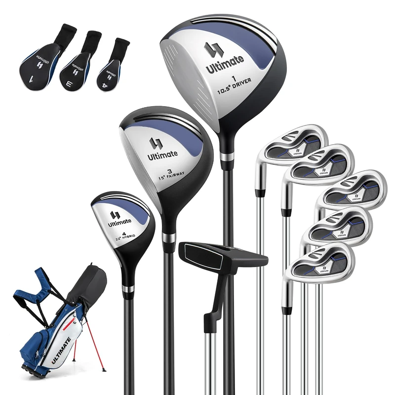 FANTASK Men's Golf Club Set Blue 83 x 51 x 96 cm - Image 1