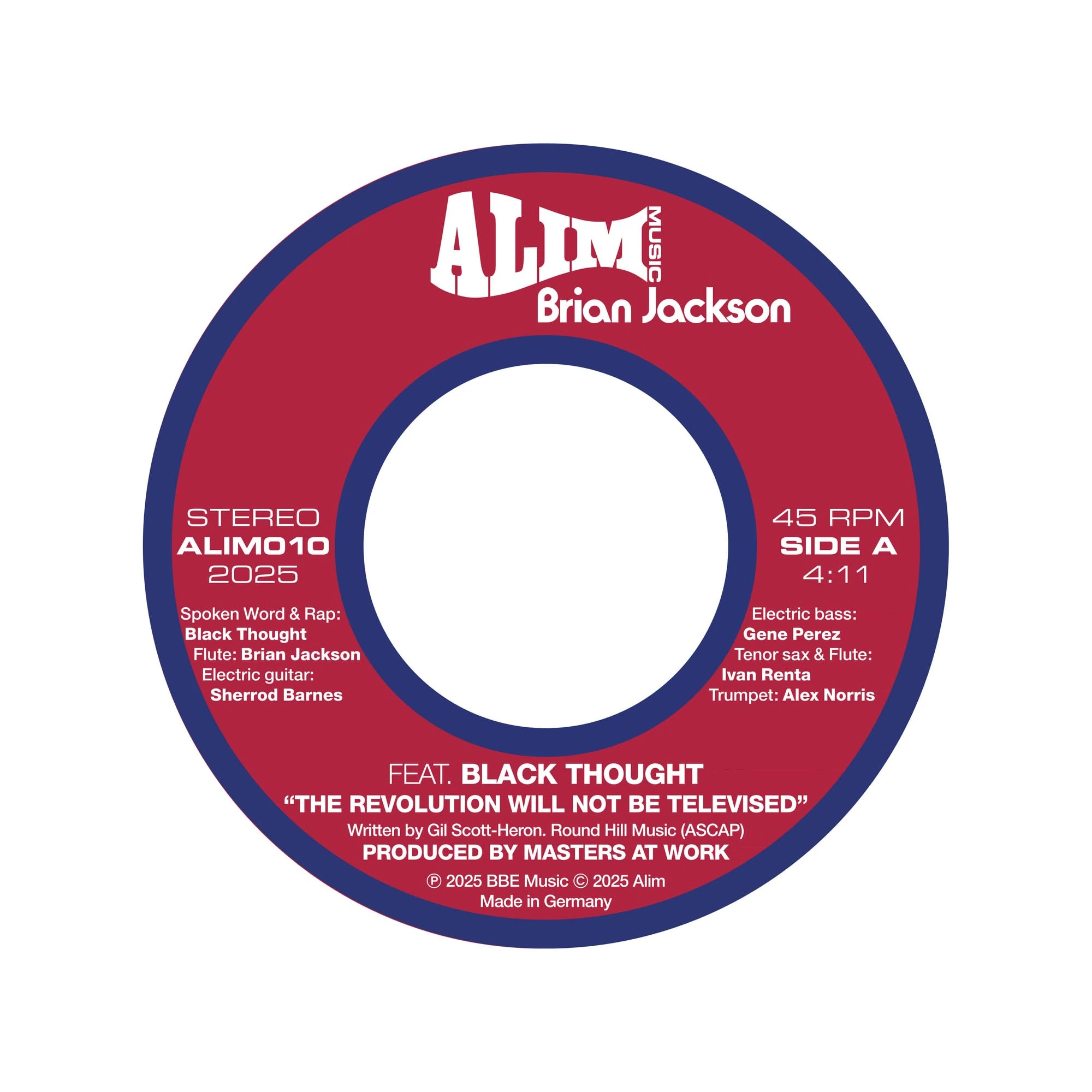 The Revolution Will Not Be Televised [7" VINYL] [VINYL]