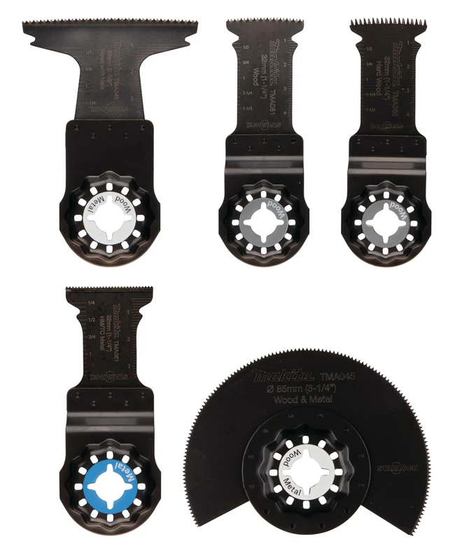 Makita E-24935 Starlock Multitool Set of 5
