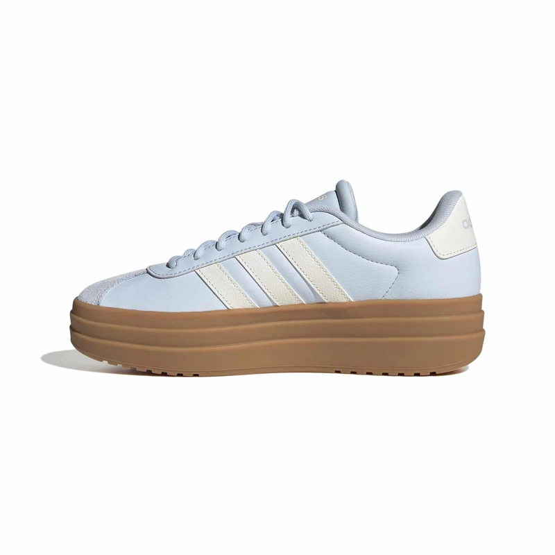 adidas Women's Vl Court Bold Shoes, Crystal Sky/core White/Gold met., 6 UK