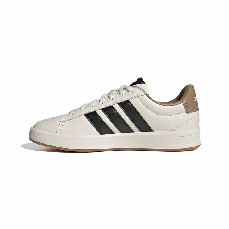 adidas Men's Grand Court 3.0 Shoes, Off White/core Black/Cardboard, 6 UK