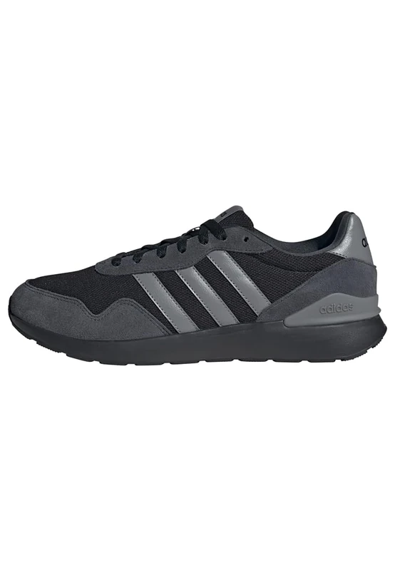 adidas Men's Run 60S 4.0 Shoes, core Black/Grey Three/Night Grey, 11 UK