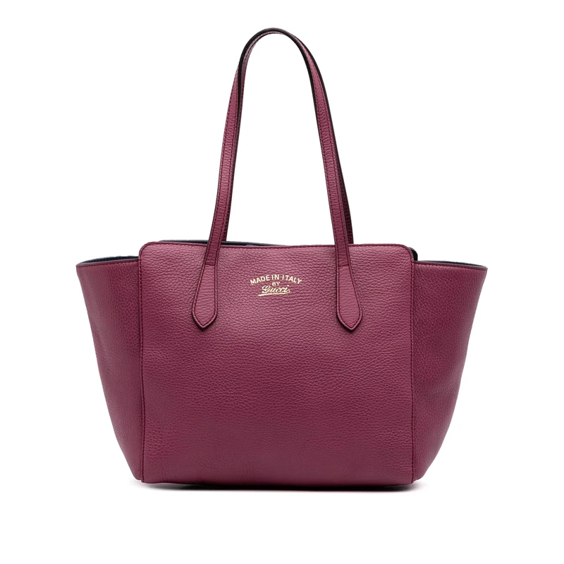 Gucci Pre-Loved Medium Dollar Calfskin Swing Tote Bag