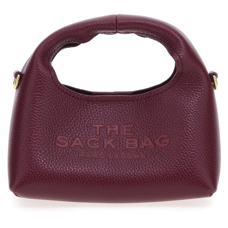 MARC JACOBS Women's The Micro Crossbody Sack Bag, Cherry, Taglia UNICA