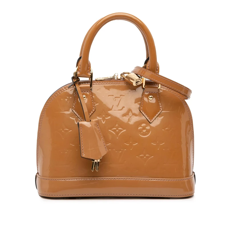 Louis Vuitton Pre-Loved Monogram Vernis Alma BB Handbag