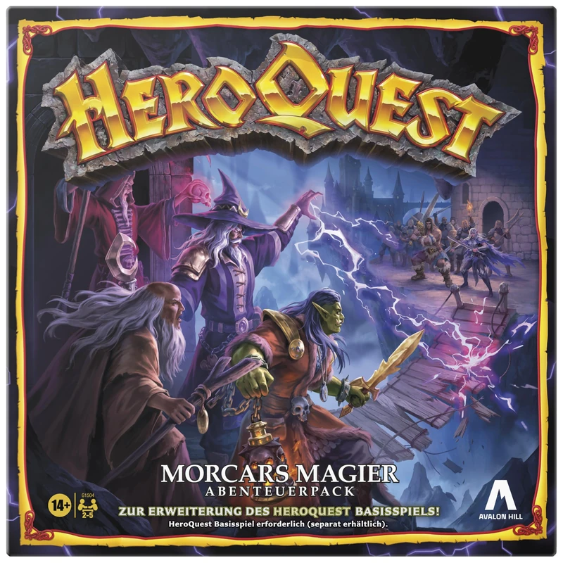 Avalon Hill HeroQuest Wizards of Morcar Quest Pack (Requires HeroQuest Game System) - German Version