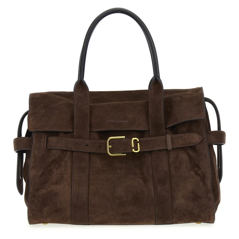 MARC JACOBS THE TOTE DARK BROWN