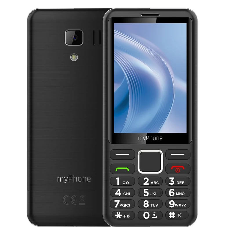 MP myPhone 3510 LTE, Senior Mobile Phone, Dual SIM 4G with 1800 mAh Battery, 3.5 Inch Large Button Display Sheet, FM Radio, Feature Phone, with Clear Voice Prompt and 336 Days Standby
