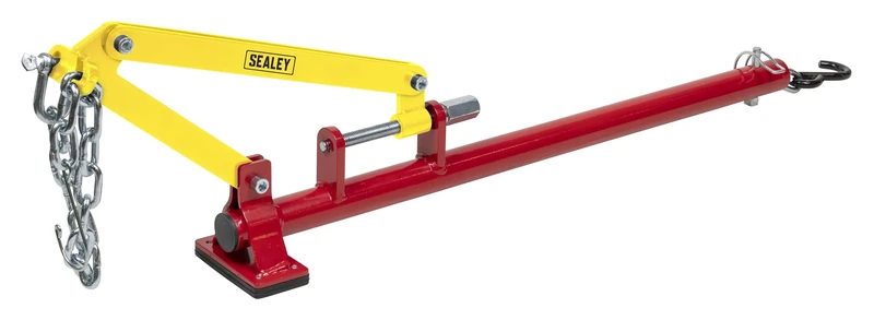 Sealey Hands-Free Suspension Arm Lever, with 600mm Chain, 960mm, Adjustable Clamping - VS3819