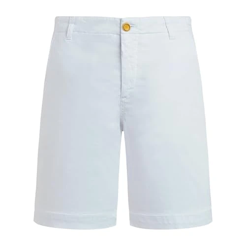 Vilebrequin, Tencel Bermuda Shorts Solid, 38, White