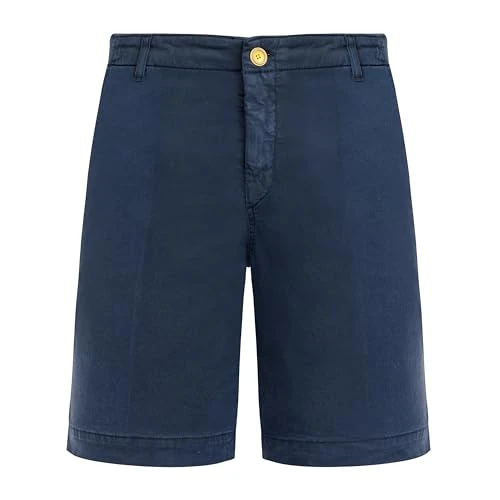 Vilebrequin, Tencel Bermuda Shorts Solid, 38, Navy