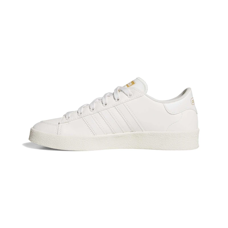adidas Women's Jump Hook Low W Shoes, core White/core White/Gold met., 4.5 UK