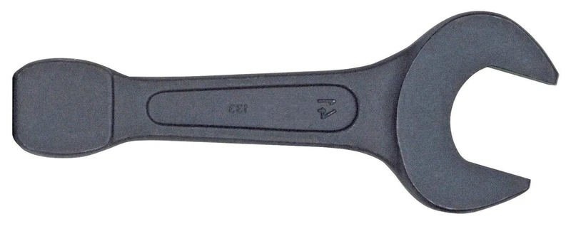 Fixed Steel Strike Wrench, Measure 24 mm, Ergonomic Design. Designed for: Mechanics, Machinery Repair. - Image 1