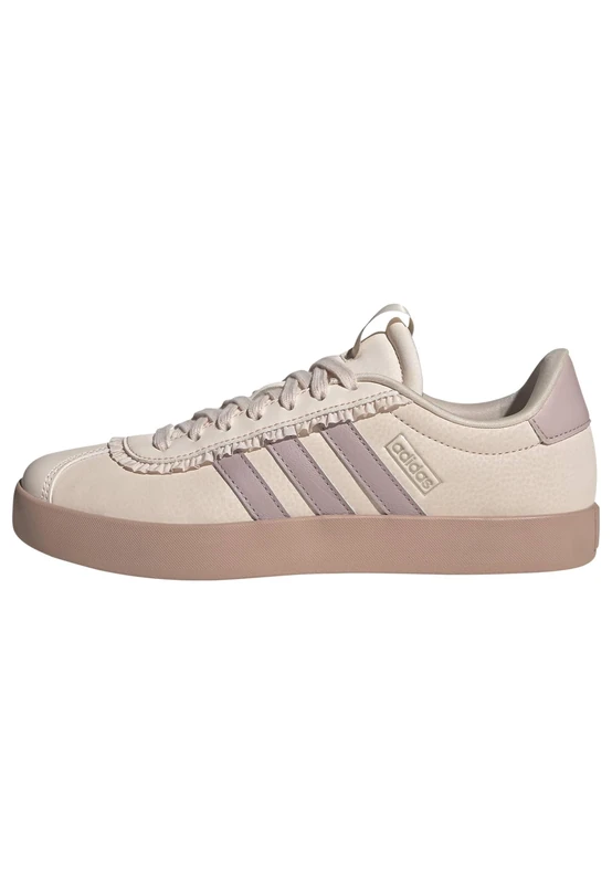 adidas Women's Vl Court 3.0 Shoes, Wonder Quartz/Dual Lilac/Cyber Met., 4.5 UK