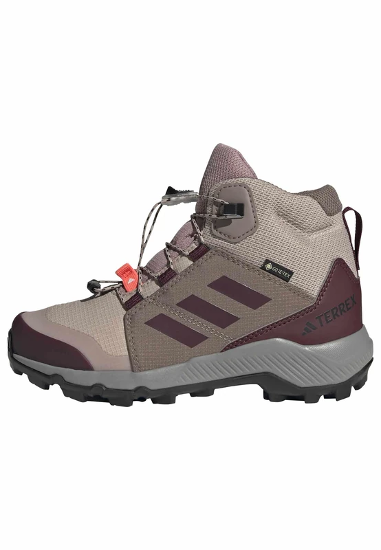 adidas Unisex Kids Terrex Mid Gore-Tex Hiking Kids Shoes, Magic Mauve/Wonder Taupe/Maroon, 6.5 UK