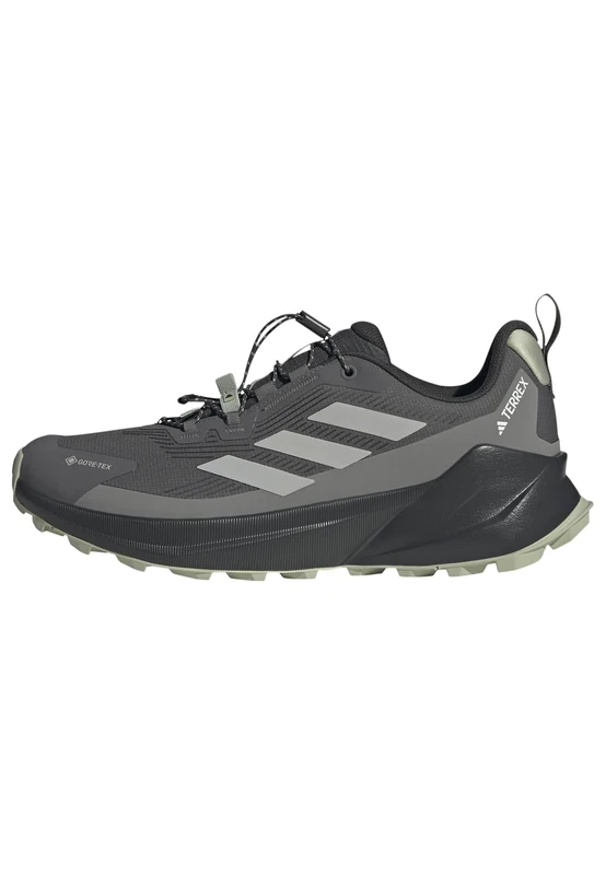 adidas Men's Terrex Trailmaker 2 Gore-Tex Speed Lace Hiking Shoes, Grey six/Grey Two/Halo Green, 9.5 UK