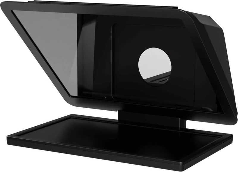 Elgato Prompter XL – Full-Sized Teleprompter with Removable Display, Video Conferencing Monitor, For DSLR Mirrorless & Studio Cameras, Single-Cable Setup – USB-C 3.2 for PC & Mac