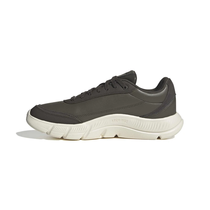 adidas Men's Cloudfoam Flex Smart Casual Shoes, Shadow Olive/Olive strata/Cinder, 13.5 UK