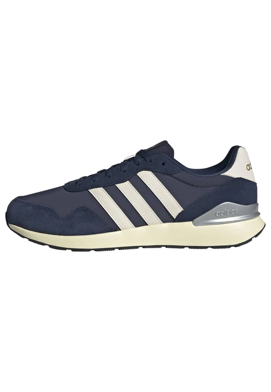 adidas Men's Run 60S 4.0 Shoes, Shadow Navy/Wonder White/Collegiate Navy, 8.5 UK